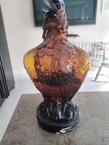 Vintage 80s eagle decanter