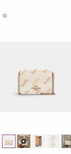 Coach mini wallet with - coach,