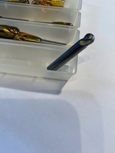 6mm carbide stubby end - 6mm,