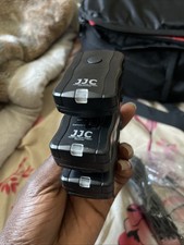 JJC Flash Trigger Wireless Remote Studio Flash Trigger with 2 Receiver (M10)