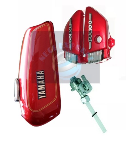 Red petrol fuel - tank, with