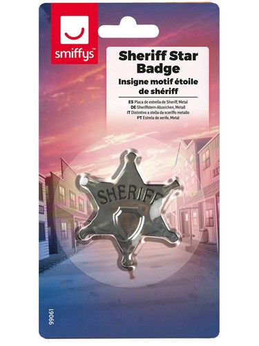Sheriff star badge - star,