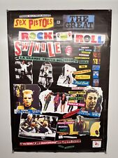Sex Pistols Poster Great Rock N Roll Swindle Sid Vicious Italian Promotion