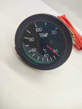 Water Temperature Gauge Meter 40-110 Vintage MANUAL 60MM Dial FOR Car Truck Boat