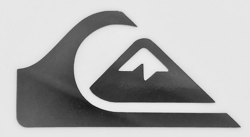 Vinyl quiksilver surfing decal - quiksilver,