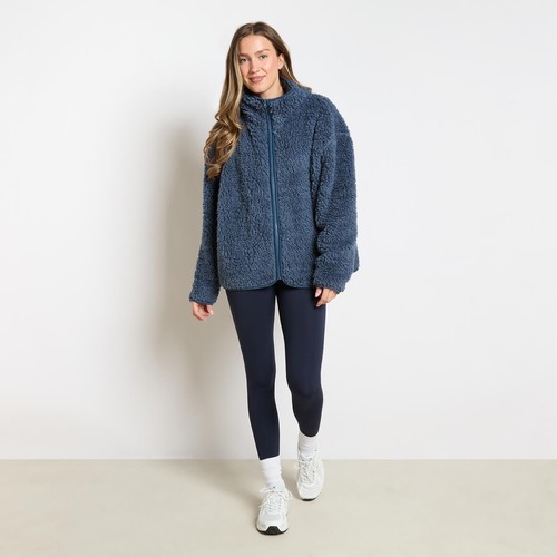 Ohs teddy fleece jacket coat - teddy,