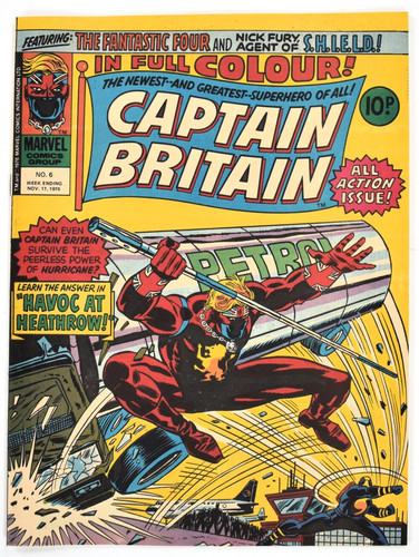 Vintage captain britain 6 - vintage:,