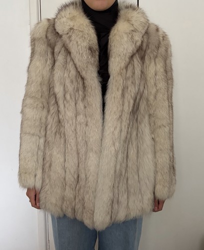 Vintage real fur - , coat