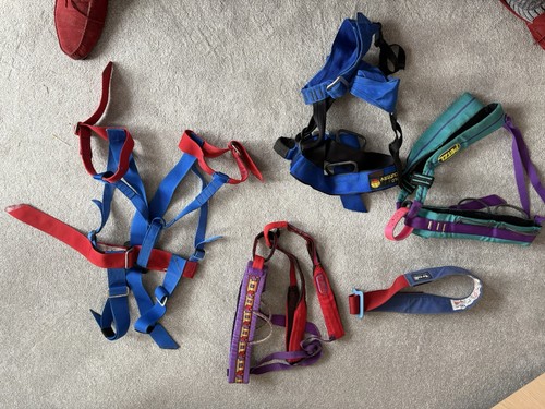 Old climbing harnesses - ,, x