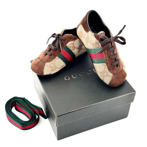 Gucci shoes baby - baby, canvas
