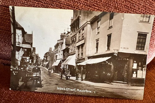 Antique postcard maidstone - antique,