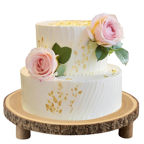 Rustic wood cake - wood,