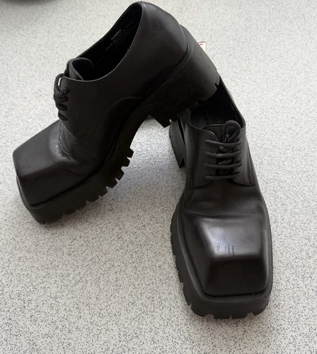 Balenciaga trooper derby shoes - balenciaga,