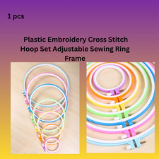 Plastic embroidery cross - plastic,
