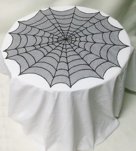 Lace tablecloth table - tablecloth, 30"