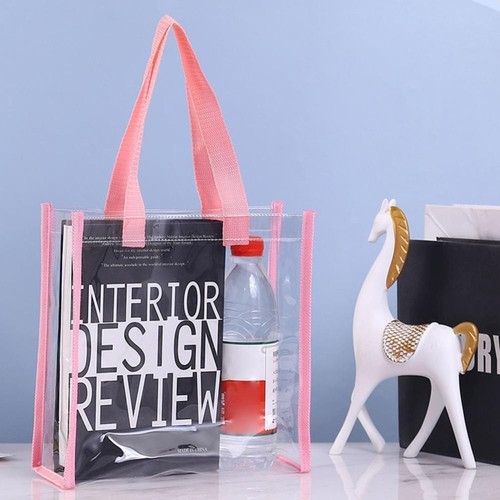 Pvc clear tote bag - pvc,