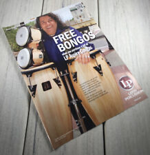 Giovanni Hidalgo ~ Master Conguero ~ LP Latin Percussion Aspire Congas Print Ad 