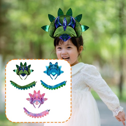 Dinosaur headband tail - dinosaur,