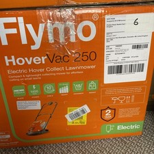 Flymo Hover VAC 250 25cm Collect Lawnmower - 1400w