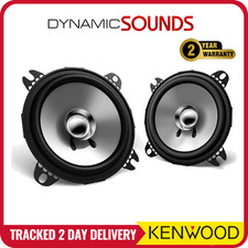 Kenwood KFC-S1056 10cm 4" Dual Cone Speakers Door Dash Speakers 420W Total Power