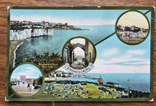 1913 Broadstairs, Multi View Postcard – York Gate, West Cliff, Grande Hotel,