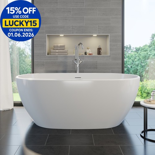 Freestanding double ended bath - double,