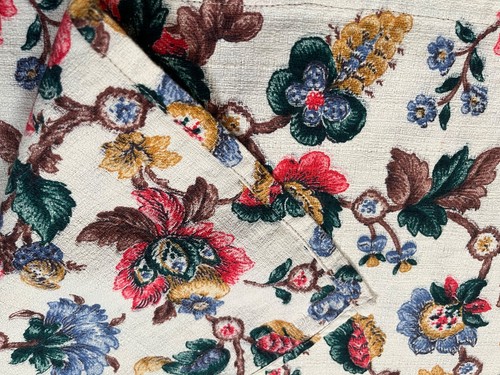 Vintage barkcloth - vintage,