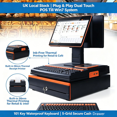 Dual touch screen pos - touch,