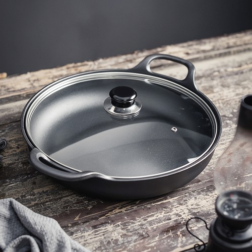 Cast iron casserole - iron, frying
