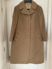Vintage Ladies Ravens Camel Hair and Wool Coat
