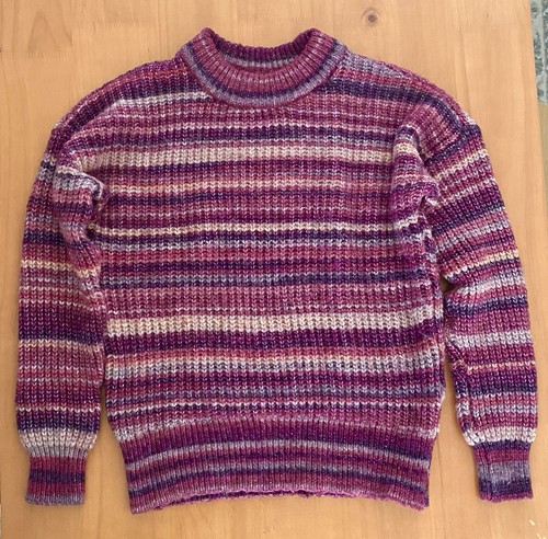 Sonoma striped sweater purple - sonoma,