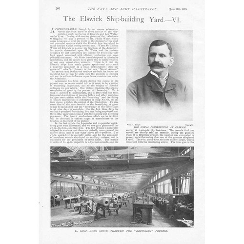 The elswick ship building - the,