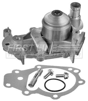 First line engine cooling - line,