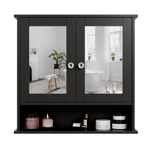 Bathroom wall cabinet storage - wall,