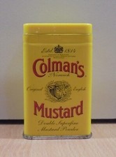 COLMAN'S MUSTARD ADVERTISIGN