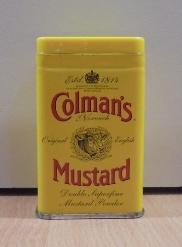 Colman mustard advertisign - mustard,