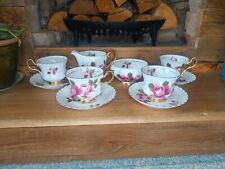 Royal Imperial Fine Bone China Tea set Red Rose Made in England
