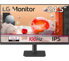 LG 24.5" MONITOR FULL HD 1080P IPS LCD 250 cd/m² 100HZ 1000:1 5MS HDMI 25MS500