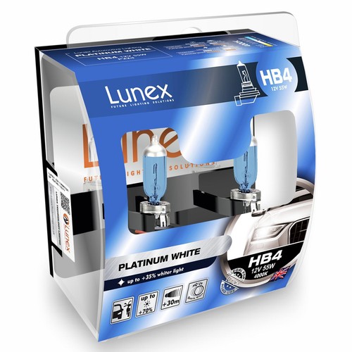 Lunex platinum white hb4 9006 - platinum,