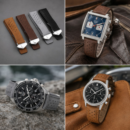 Genuine cowhide leather strap - leather,