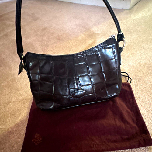 Mulberry black croc embossed - mulberry,