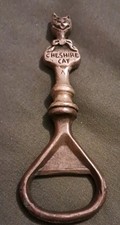 vintage Brass chesire cat