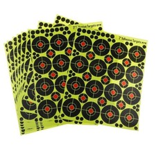 10 SHEETS 160X HUNTING TARGETS 2" REACTIVE SPLATTER ADHESIVE SHOOTING TARGETS