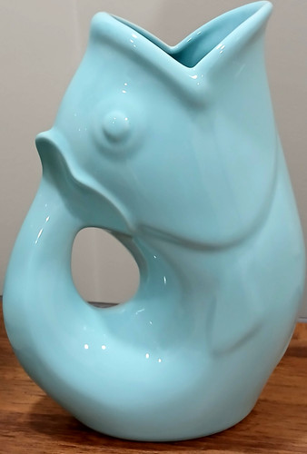 Pitcher gurglepot fish glug - pitcher,