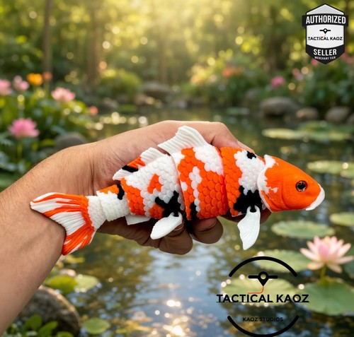 Articulated koi fish - koi, flexy