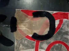 Half saddle gel pad with