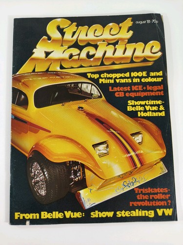 Street machine magazine august - machine,