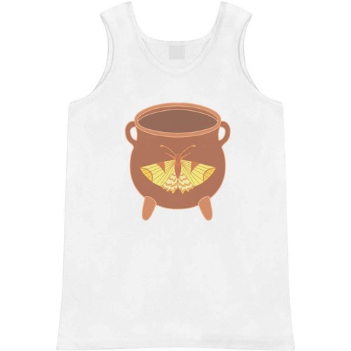 Earthy orange cauldron adult - orange, cauldron'