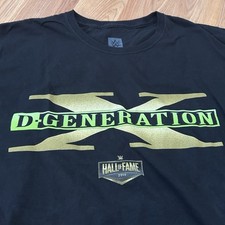 WWE Wrestling D Generation X DX T-Shirt Men's Size Large Hall of Fame 2019 Wwf
