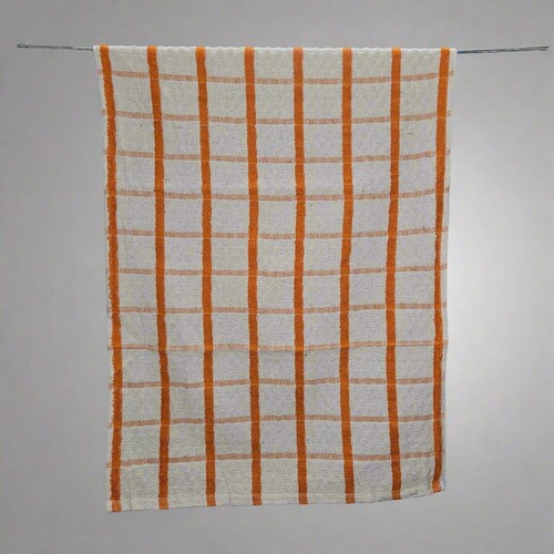 Large check teatowels - large,